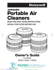 Honeywell enviracaire 83331 Owner's Manual