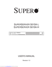 Supero Supero SUPERSERVER 5015A-L User Manual