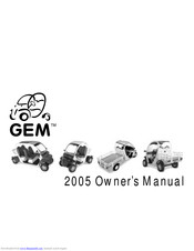 GEM eL 2005 Owner's Manual