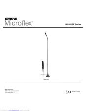 Shure Microflex MX400SE Series User Manual