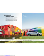 Subaru 2013 TRibeca Brochure & Specs