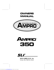 SECO-LARM AMPRO 350 Owner's Manual