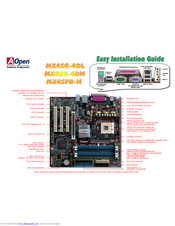 AOpen MX4SPB-N Easy Installation Manual