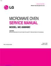LG MC-3089NBC Service Manual