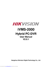 Hikvision iVMS-2000 User Manual