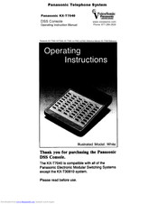 Panasonic KX-T7040 Operating Instructions Manual