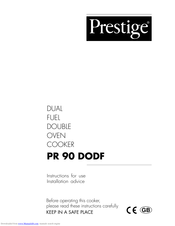 Prestige PR 90 DODF Instructions For Use Manual