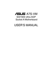 Asus A7S-VM User Manual