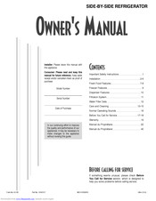 Maytag MCS 67002813 Owner's Manual