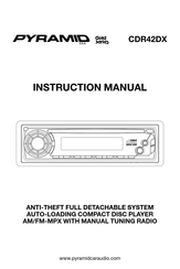 Pyramid CDR42DX Instruction Manual