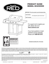 Char-Broil RED 463250509 Product Manual
