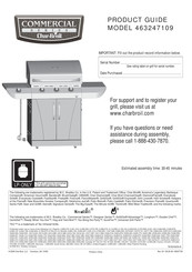 Char-Broil 463247109 Product Manual