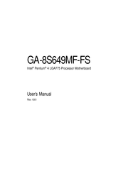 Gigabyte GA-8S649MF-FS User Manual
