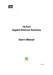 Kti Networks Gigabit Ethernet Switches User Manual