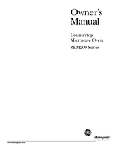 Monogram ZEM200 Series Owner's Manual
