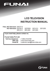 Funai 32FL513 Instruction Manual