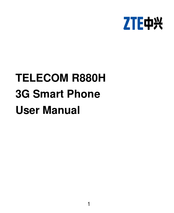 ZTE Telecom R880H User Manual