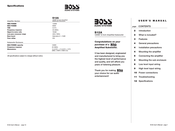 Boss Audio Systems S2A User Manual