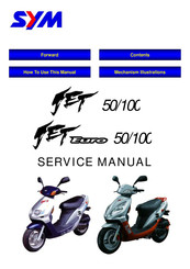 Sym JET 100 series Service Manual