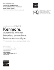 Kenmore 26112 Series Use & Care Manual