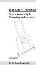 Go-Go Babyz gogo Kidz Travelmate UNI06 Safety, Assembly &  Operating Instructions
