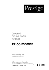 Prestige PR 60 FSDODF Instructions For Use Manual
