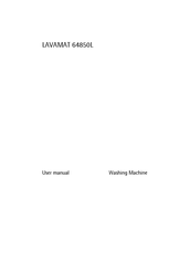 Electrolux LAVAMAT 64850L User Manual