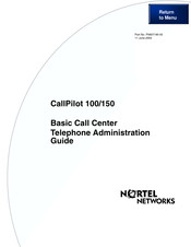 Nortel CallPilot 100 Administration Manual