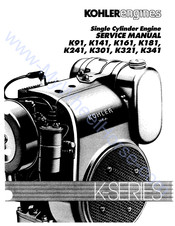Kohler K321 Service Manual