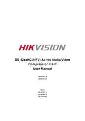 HIKVISION DS-4208HFVI User Manual