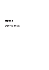 Zte MF29A User Manual