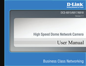 D-Link DCS-6818 User Manual