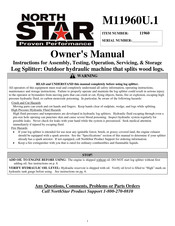 North Star 11960 Owner's Manual