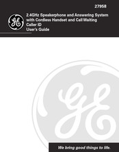 GE 27958 User Manual