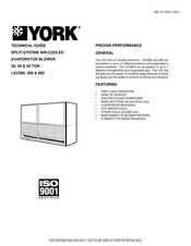 York LEU480 Technical Manual