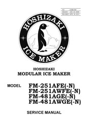Hoshizaki FM-481AGE Service Manual