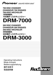 Pioneer DRM-3000 Operating Instructions Manual
