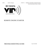 Toyota Camry 2011 TVIP V4 Troubleshooting Manual