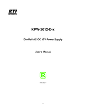 KTI Networks KPW-2012-D User Manual