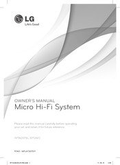LG XPS16F Owner's Manual