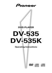 Pioneer DV-535 Operating Instructions Manual