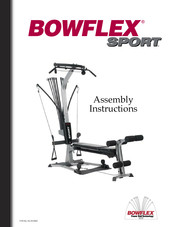 Bowflex Sport Assembly Instructions Manual
