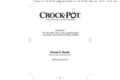 Crock-Pot Slow Cookers Owner's Manual