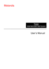 Motorola TALKABOUT T2688 User Manual