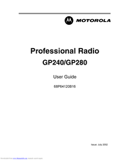 Motorola GP280 User Manual