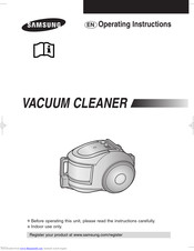 Samsung Vacuum cleaner Operating Instructions Manual