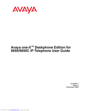 Avaya 9650C Deskphone Edition User Manual