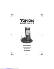 Topcom BUTLER 2505 User Manual