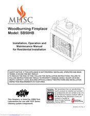 Mhsc SB50HB Installation, Operation And Maintenance Manual