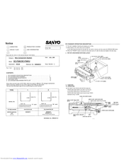 Sanyo DC-F380U Manual